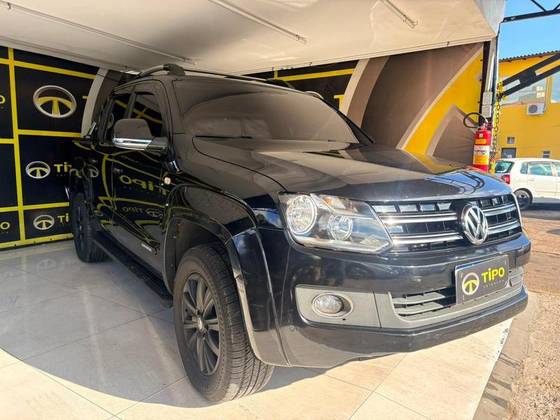 VOLKSWAGEN AMAROK 2.0 HIGHLINE 4X4 CD 16V TURBO INTERCOOLER DIESEL 4P AUTOMÁTICO VOLKSWAGEN AMAROK 2.0 HIGHLINE 4X4 CD 16V TURBO INTERCOOLER DIESEL 4P AUTOMÁTICO